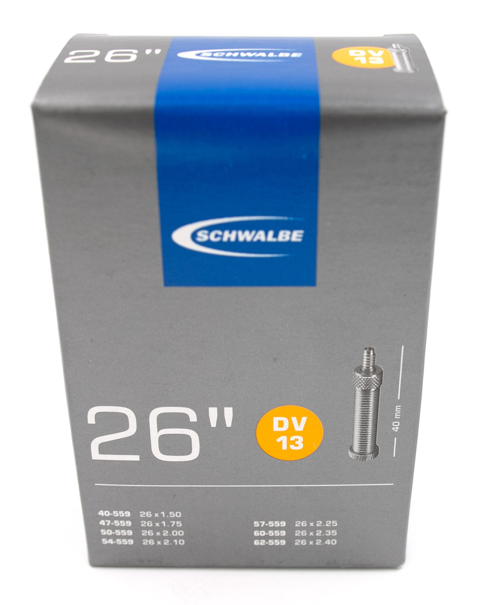 Schwalbe Schlauch DV 13 40 mm für 26" (40/62-559)