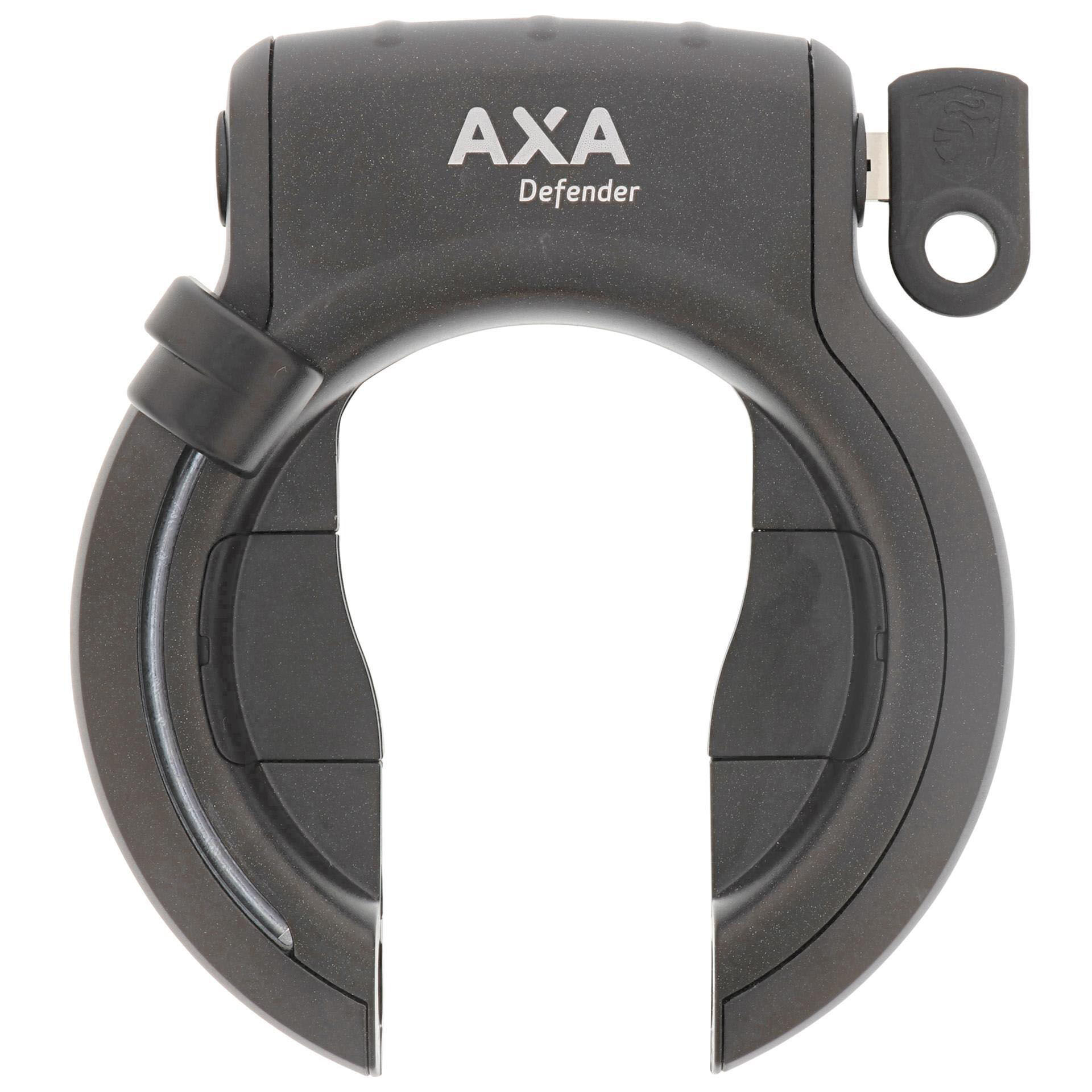 AXA Rahmenschloss Defender RL AZ schwarz | Schlüssel abziehbar