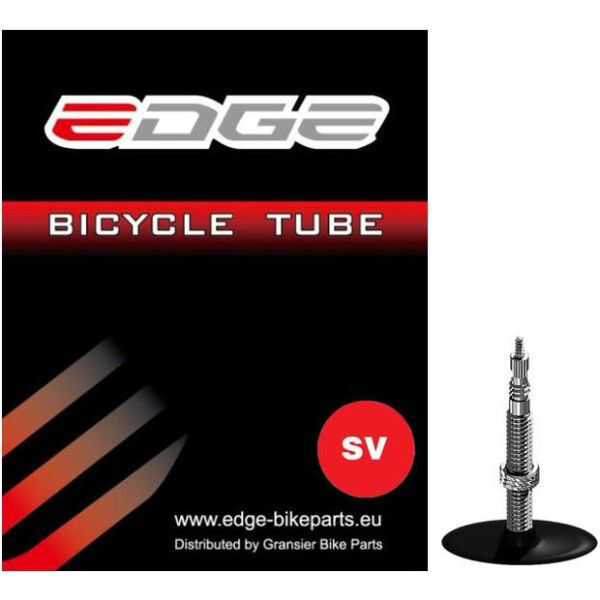 Edge Fahrradschlauch 28x1/8->3/8 für 28 Zoll SV 40mm schwarz
