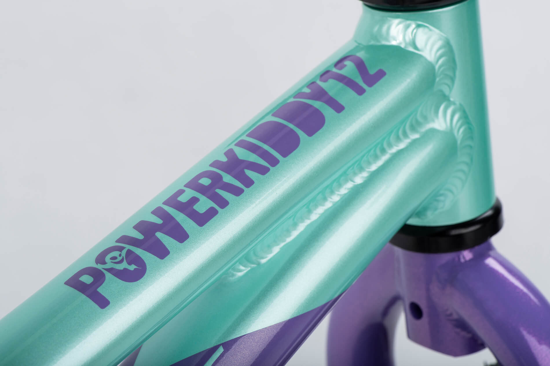Ghost Powerkiddy 12 Laufrad mint/met. purple - glossy