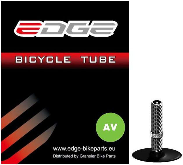 Edge Fahrradschlauch 28x1/8->3/8 für 28 Zoll AV 40mm schwarz